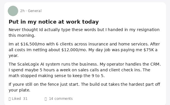 Client retention at 100% after 5 months